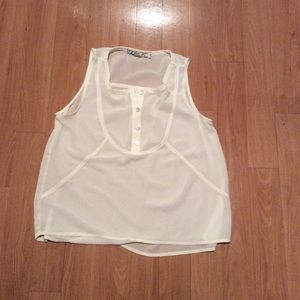 Sheer tank blouse /CHLOE K (24)